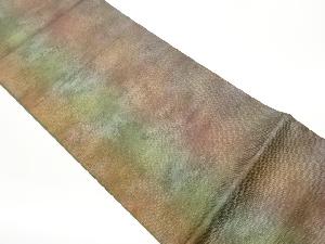 抽象暈し模様全通袋帯